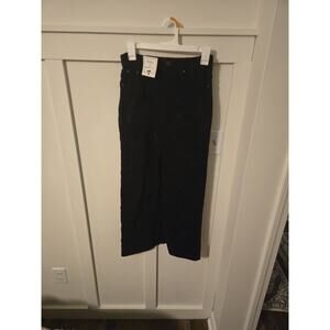 Jade by Jane Black High-Waist Denim Maxi Skirt with Front Slit